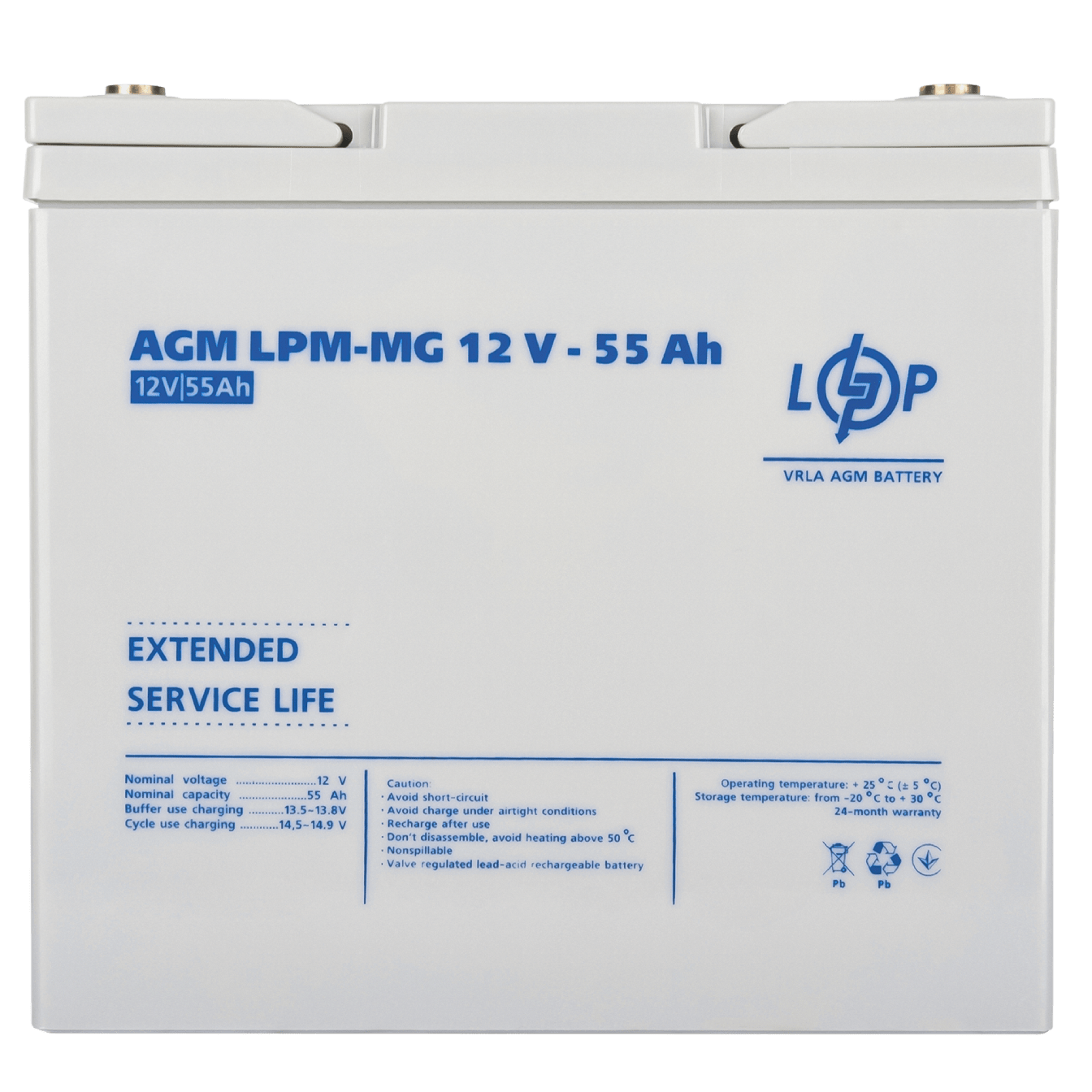 Акумуляторна батарея LP LPМ-MG12- 55АН типу MULTIGEL